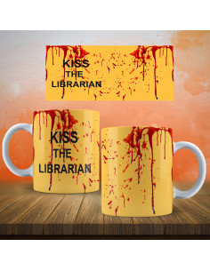 Taza Kiss The Librarian