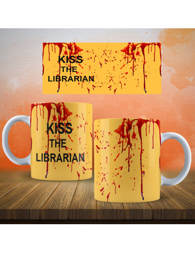 Taza Kiss The Librarian